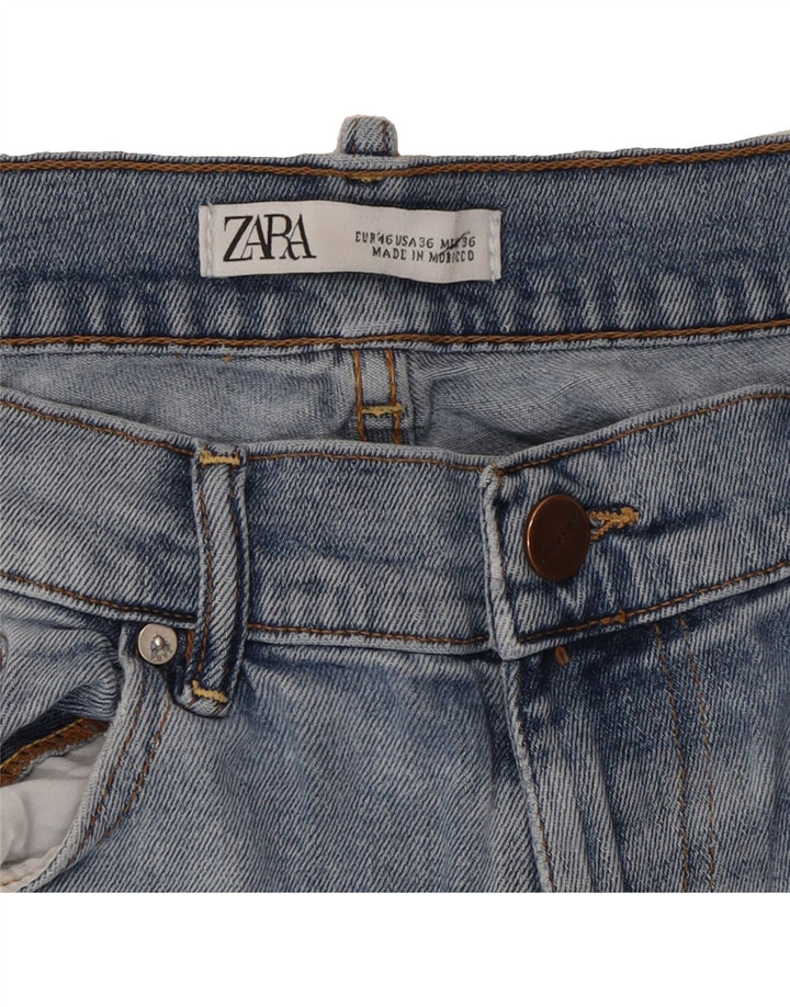 ZARA Mens Slim Jeans W36 L29 Blue Cotton Vintage Zara and Second-Hand Zara from Messina Hembry 