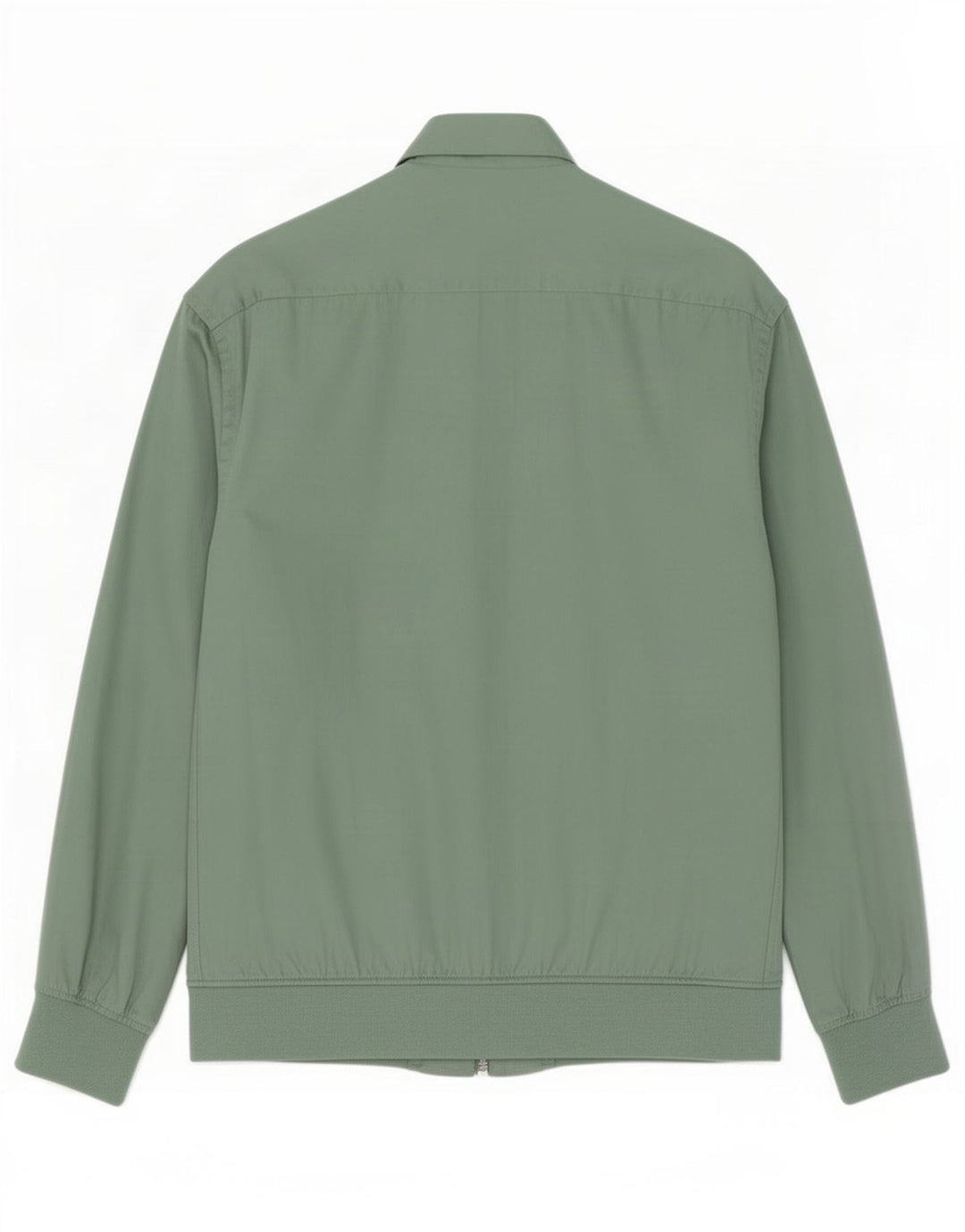 Zara Herre Bomber Jacket UK 36 Small Green Lyocell