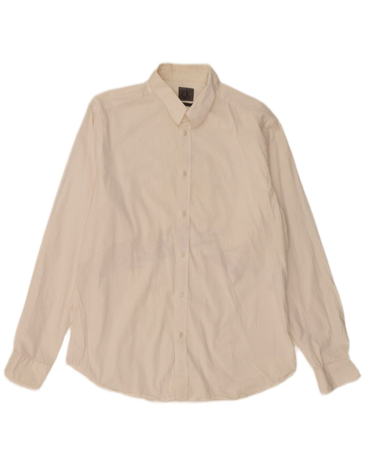 Calvin Klein Herreskjorte 2XL Off White