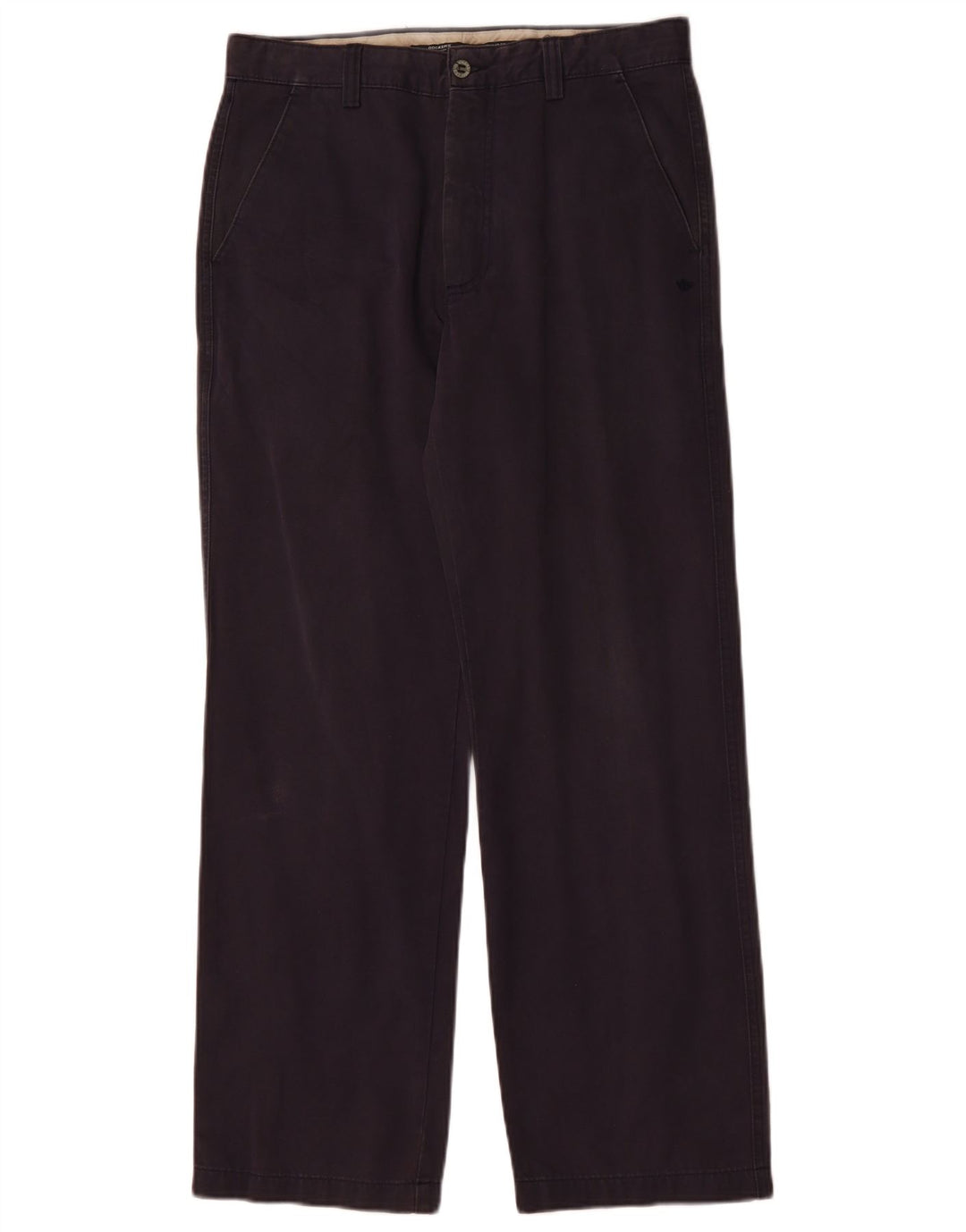 DOCKERS Straight Chino-bukser til mænd W30 L30 Marineblå