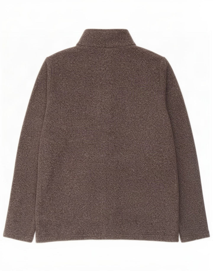Marks & Spencer Fleecejakke til kvinder UK 16 Stor grå polyester