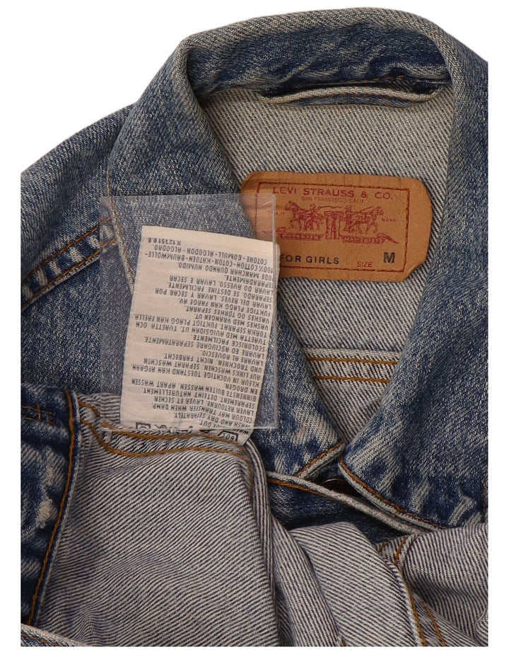 LEVI'S Denimjakke til piger 10-11 år Medium Blå Bomuld