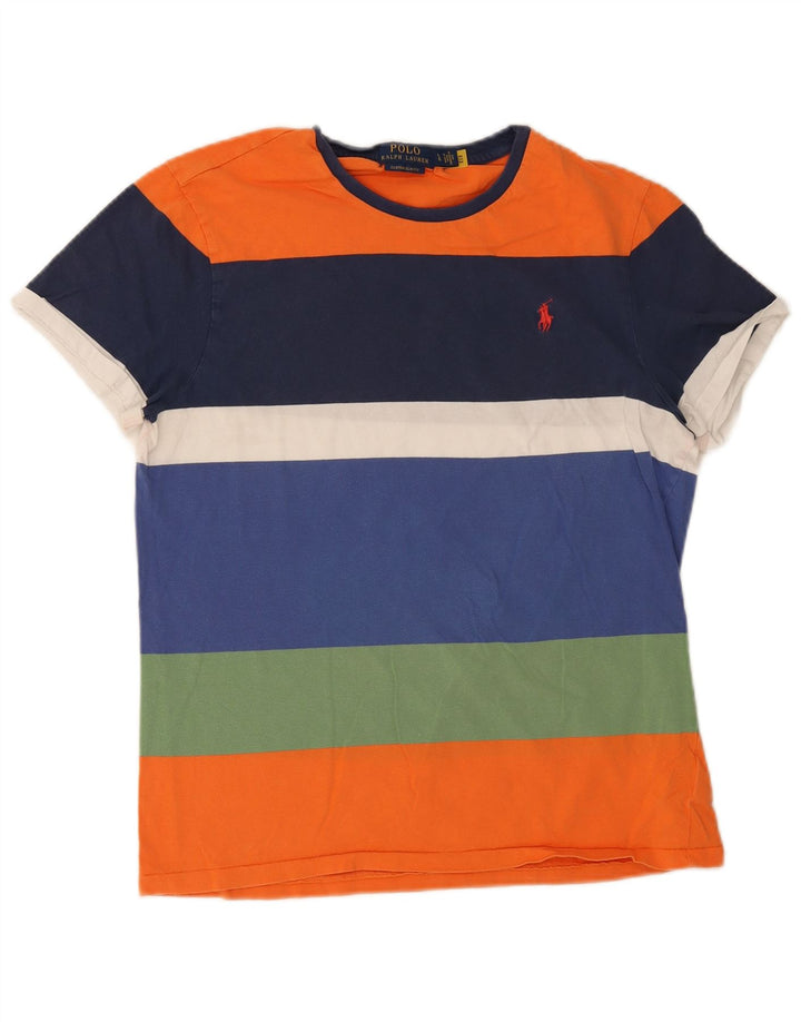 Polo Ralph Lauren Herre T-Shirt Top Stor Flerfarvet Stribet