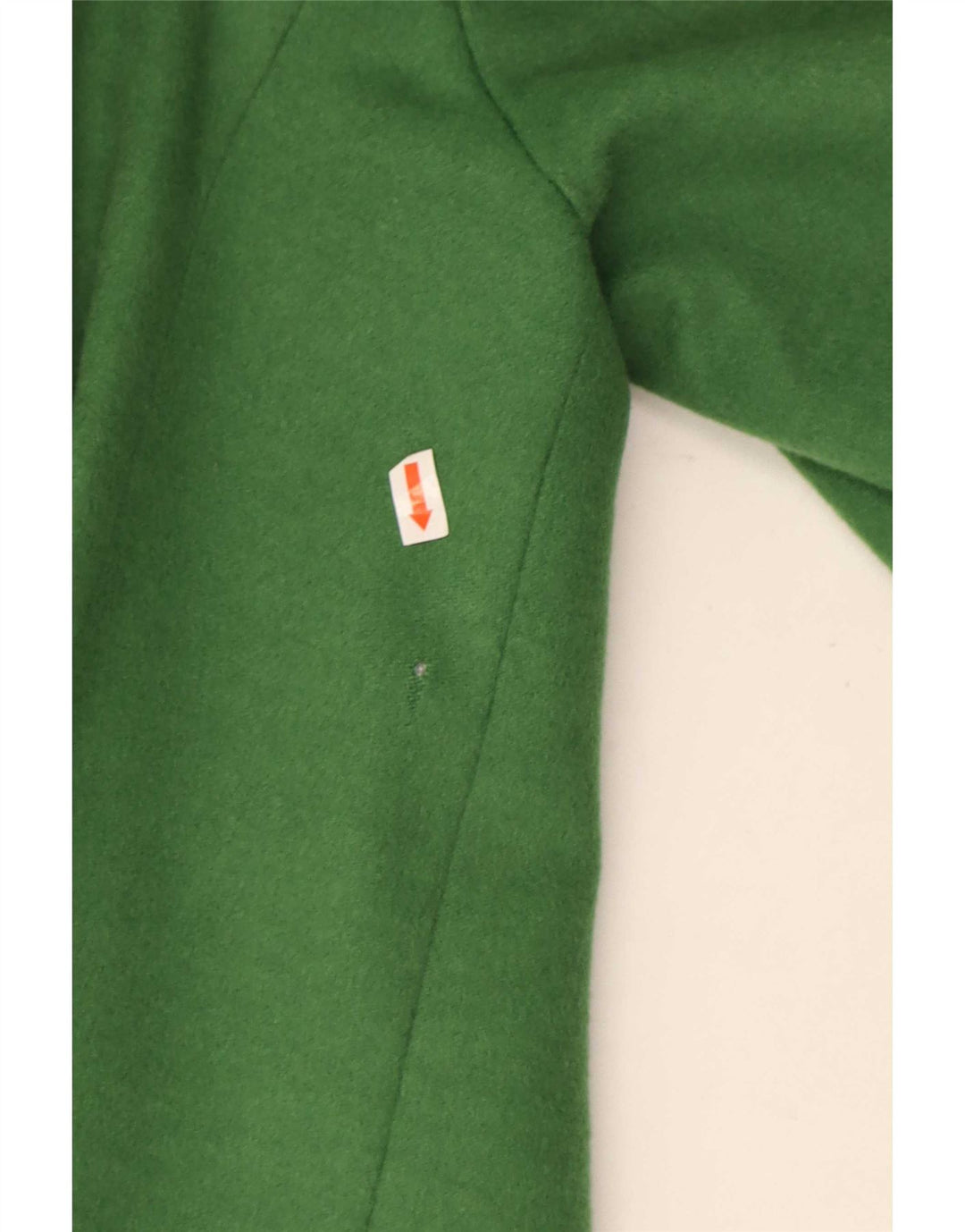 Hucke Dame Dobbeltradet Blazer Jacket UK 18 XL Grøn Uld