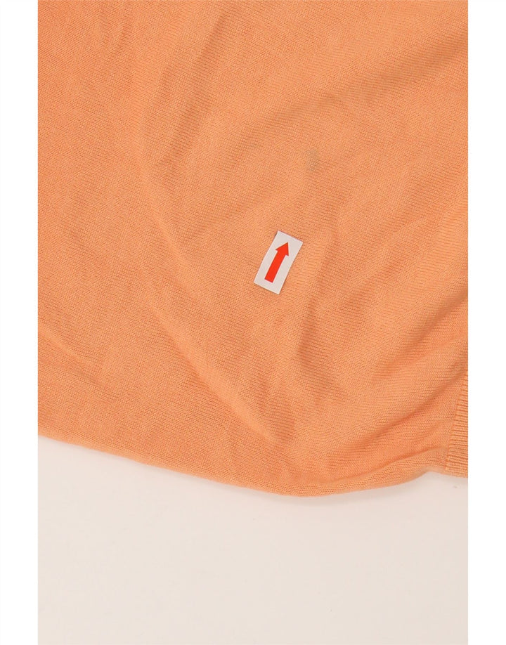 Massimo Dutti Herre Polo Shirt Lille Orange Bomuld