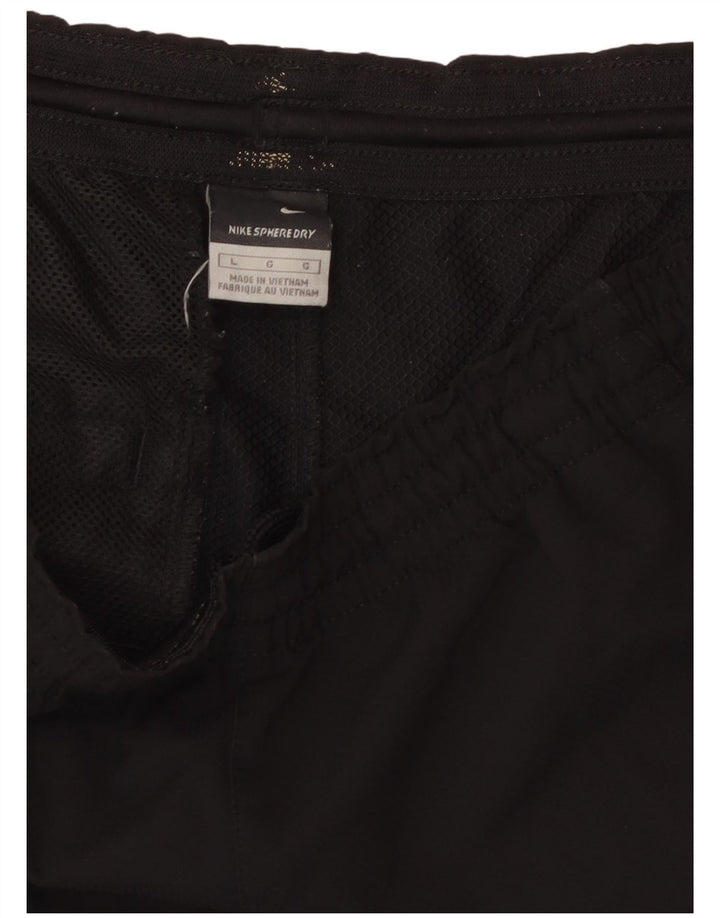 NIKE Sportsshorts til mænd Stor sort farveblok