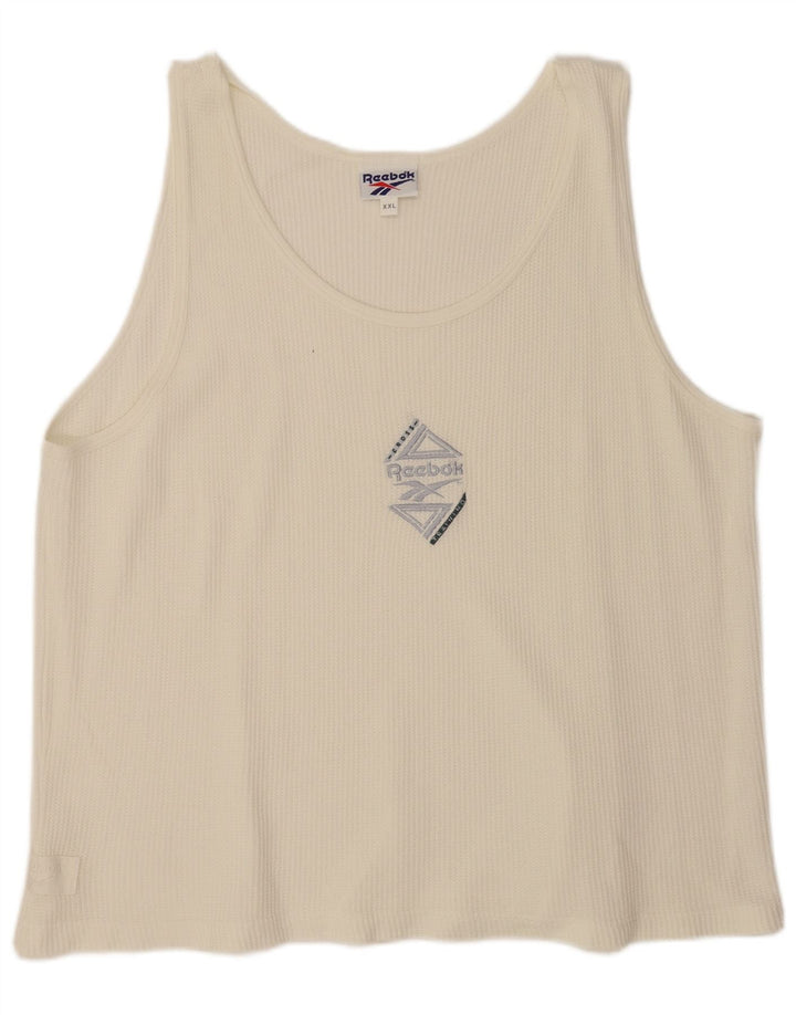 Reebok Herrevest Top 2XL Hvid