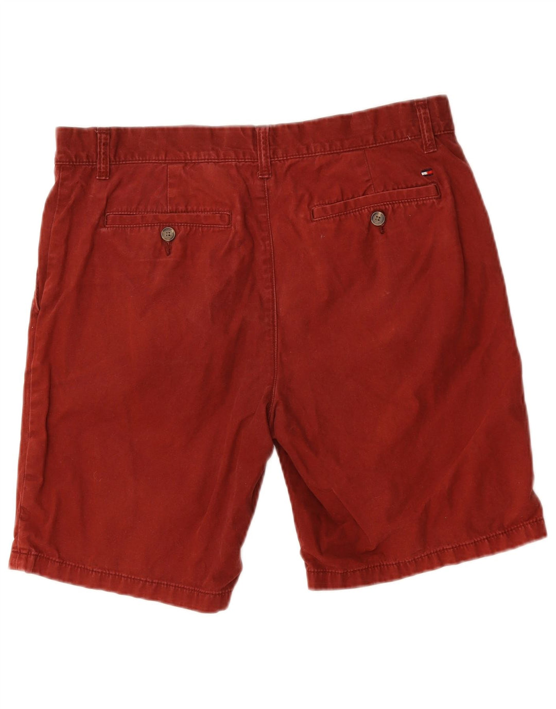 Tommy Hilfiger Herre Chino Shorts W33 Medium Brun Bomuld