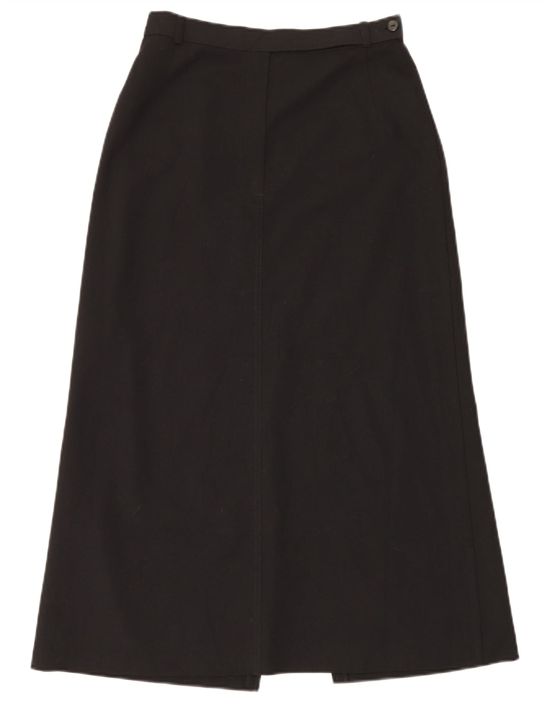 Marks & Spencer Dame Maxi Nederdel UK 12 Medium W28 Sort Polyester