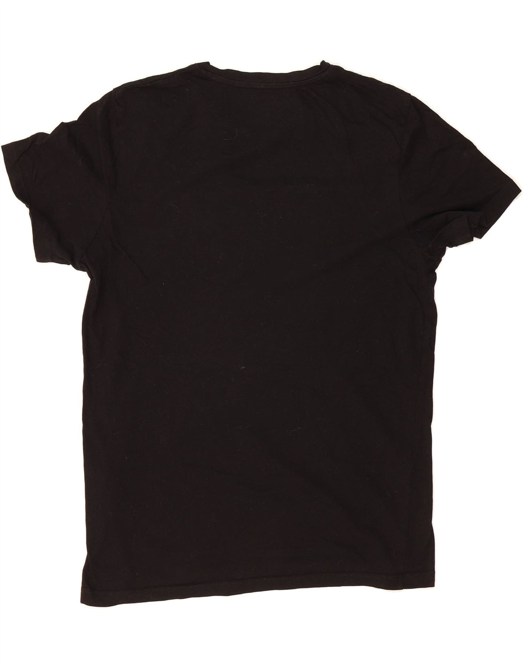 JACK & JONES Mens Graphic T-Shirt Top Medium Black Cotton Vintage Jack & Jones and Second-Hand Jack & Jones from Messina Hembry 