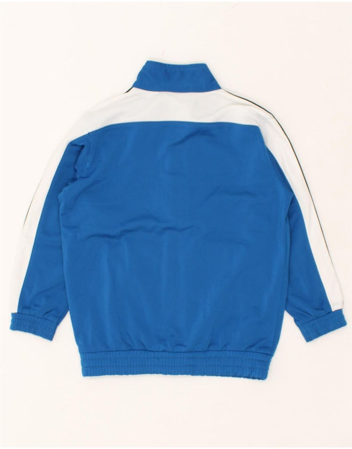 CHAMPION Boys Graphic Tracksuit Top Jacket 3-4 Years 2XS Blue Colourblock | Vintage Champion | Thrift | Second-Hand Champion | Used Clothing | Messina Hembry 