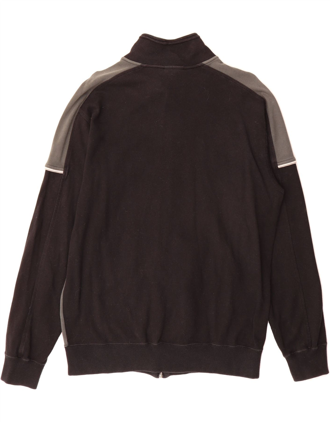 CHAMPION Mens Tracksuit Top Jacket Large Black Colourblock Cotton Vintage Champion and Second-Hand Champion from Messina Hembry 