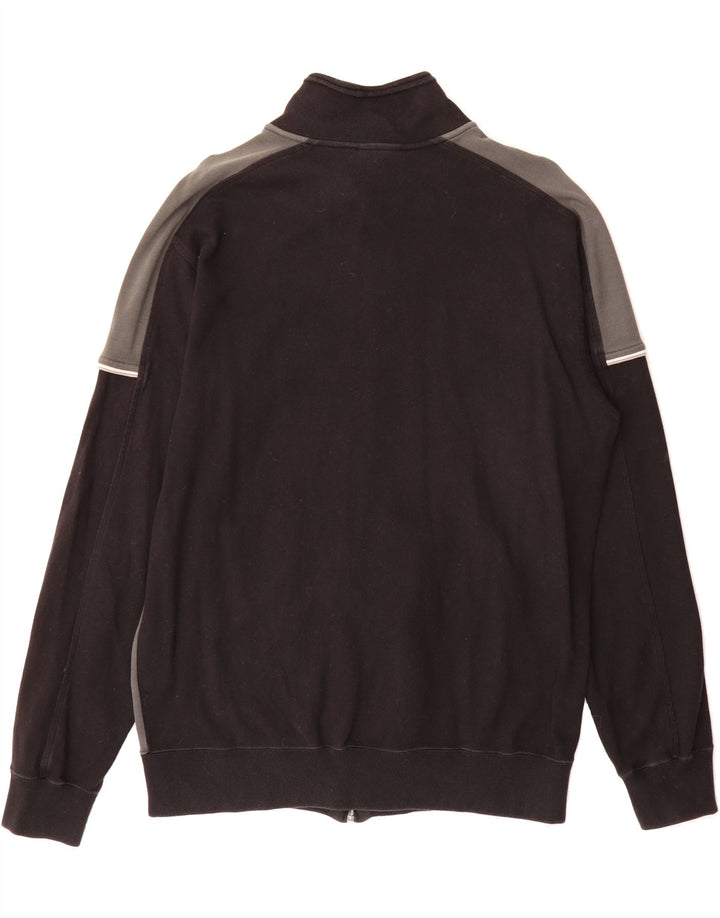 CHAMPION Mens Tracksuit Top Jacket Large Black Colourblock Cotton Vintage Champion and Second-Hand Champion from Messina Hembry 