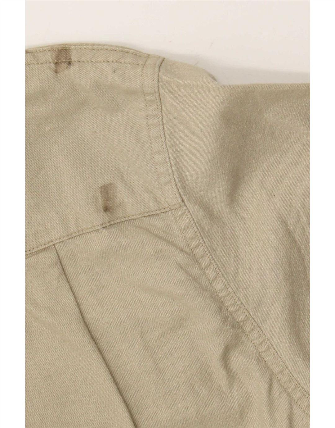 Wrangler Kortærmet Herreskjorte XL Khaki Bomuld
