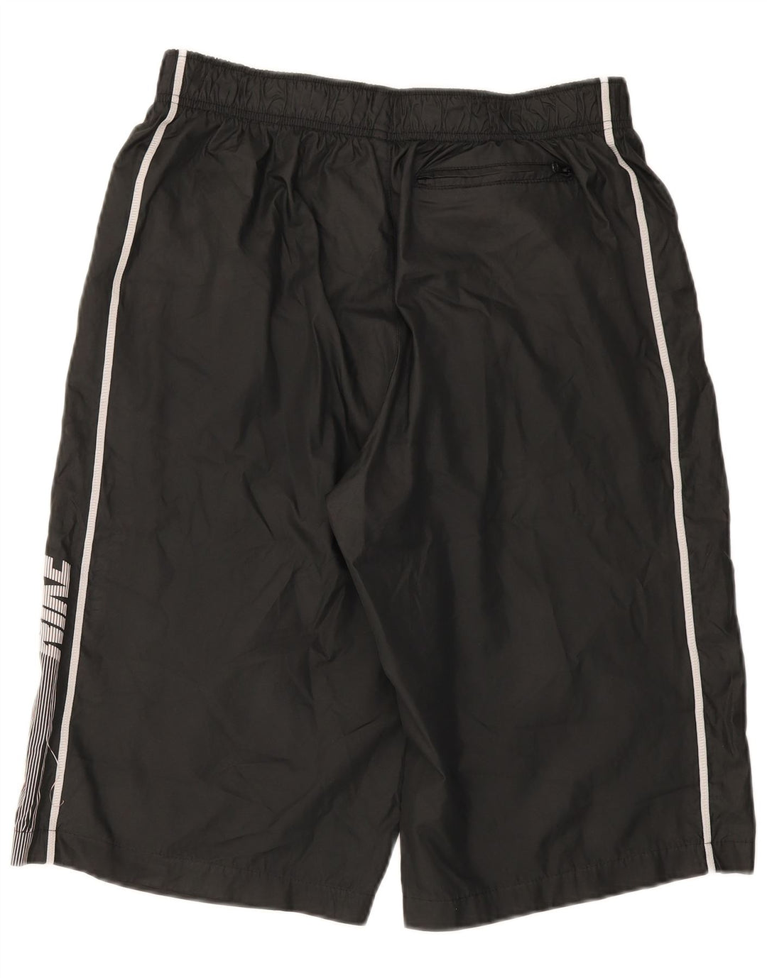 Nike grafiske sportsshorts til mænd, store sorte Colourblock Polyester