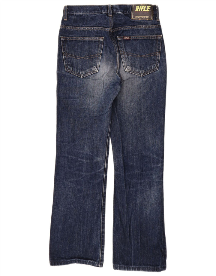 Rifle Herre Bootcut Jeans W28 L28 Blå Bomuld
