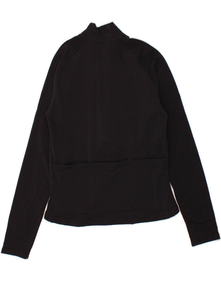 MOUNTAIN EQUIPMENT Womens Pullover Tracksuit Top UK 12 Medium Black Vintage Mountain Equipment and Second-Hand Mountain Equipment from Messina Hembry 