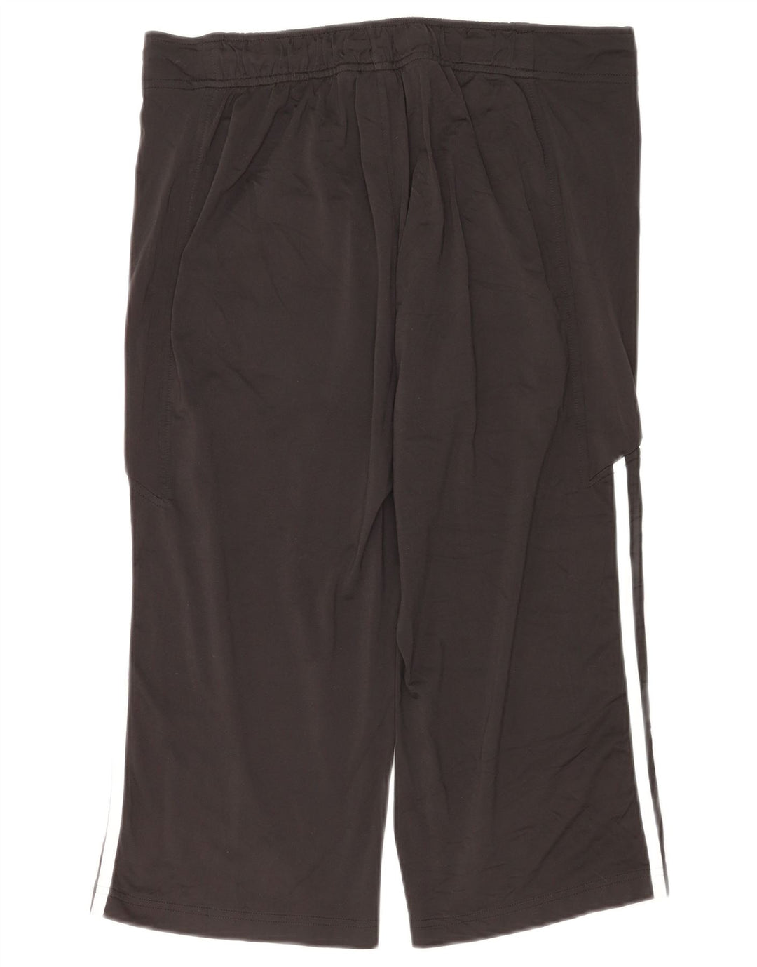 Adidas Dame Capri Træningsdragt Bukser UK 14 Large Black Polyester