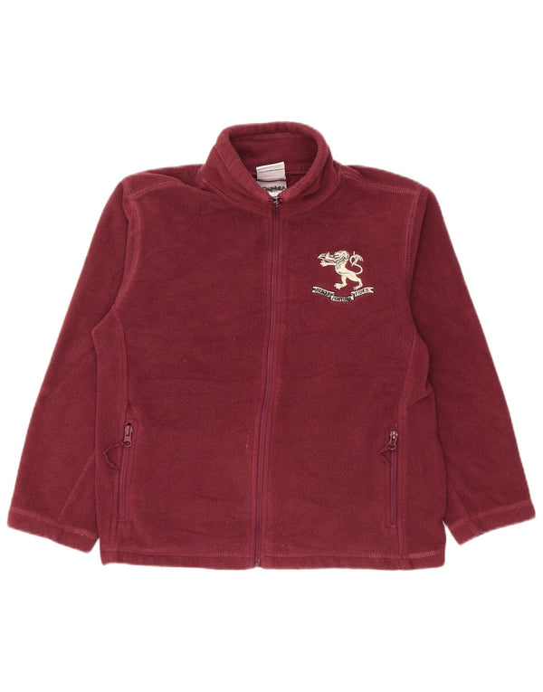 Russell Athletic Boys grafisk fleecejakke 9-10 år XL Burgundy