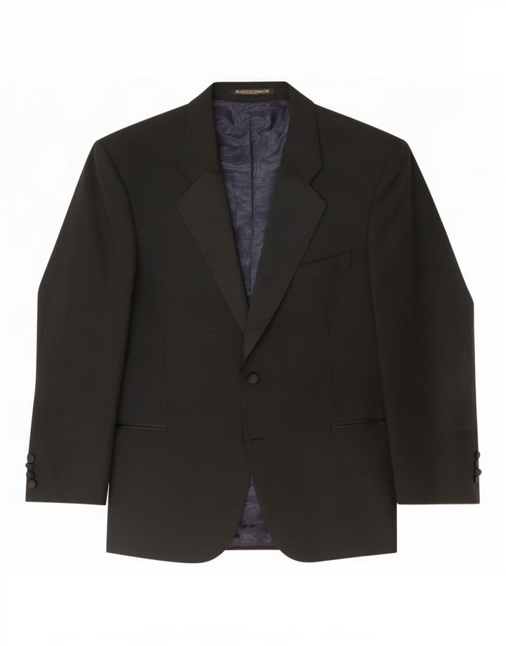 Marks & Spencer Herre 2-knaps blazerjakke str. 44 XL Sort uld