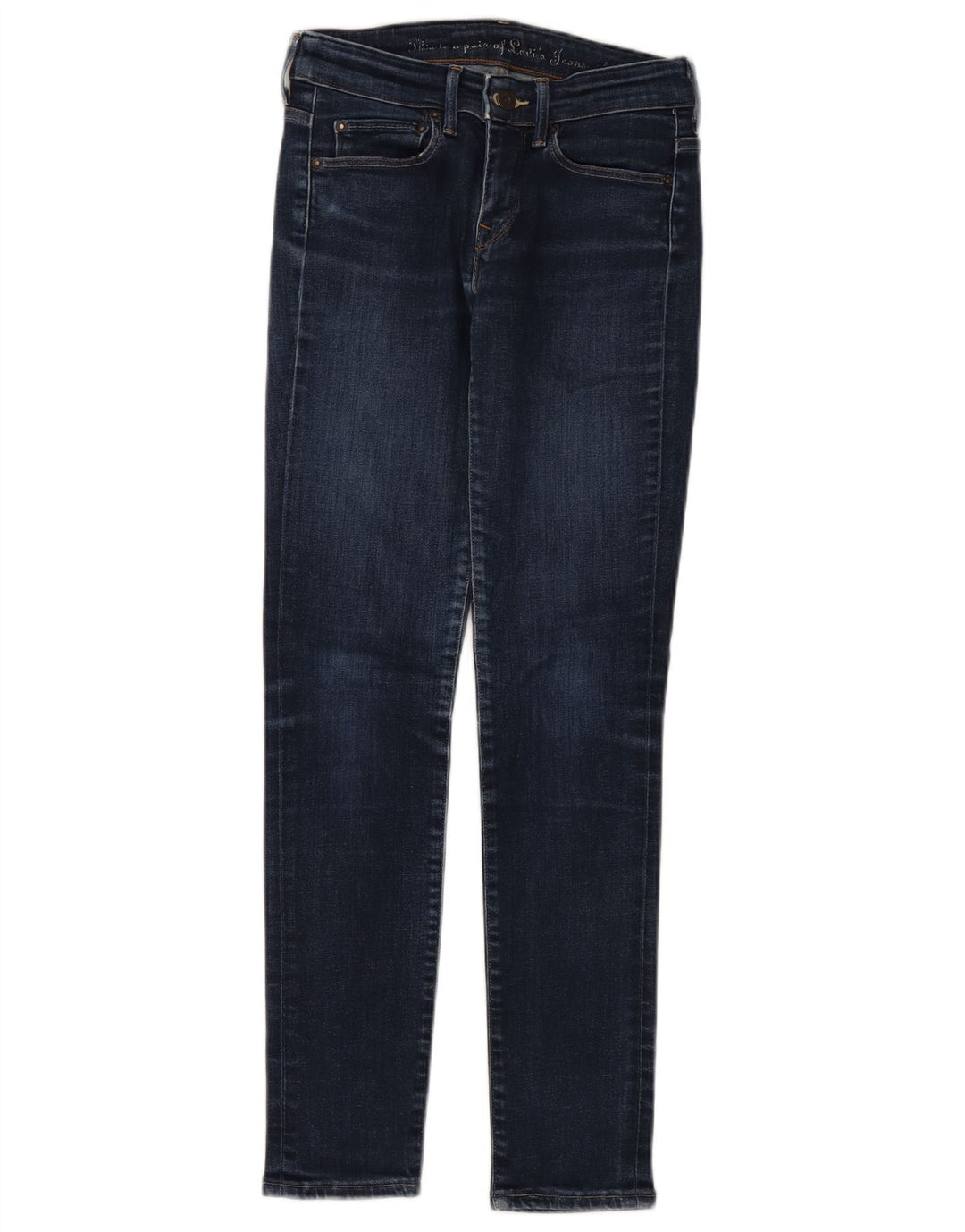Levi's Dame Skinny Jeans W28 L30 Blå Bomuld