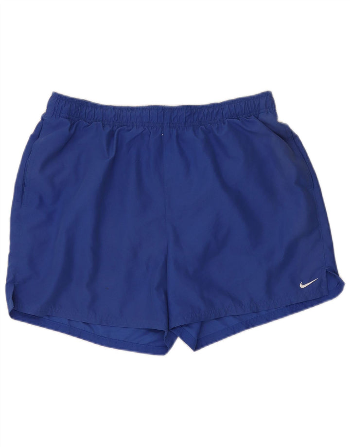 Nike sportsshorts til mænd XL blå polyester