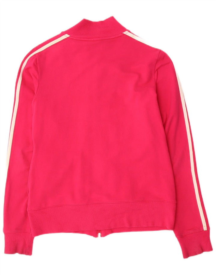 Adidas træningsdragt topjakke til kvinder UK 10 Small Pink Bomuld