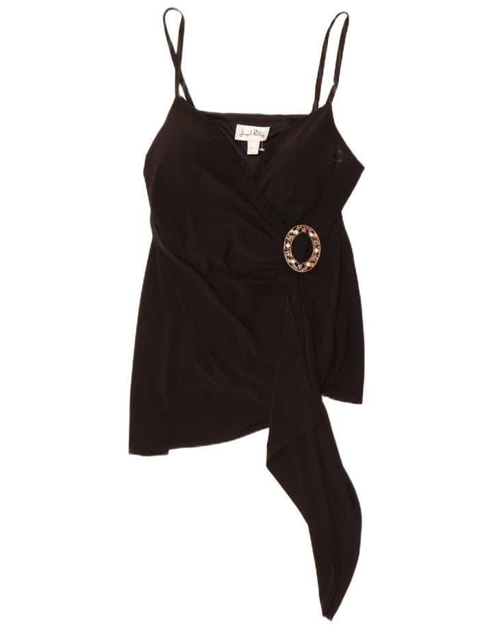Joseph Ribkoff Dame Flæse Front Cami Top UK 16 Stor Sort Polyester