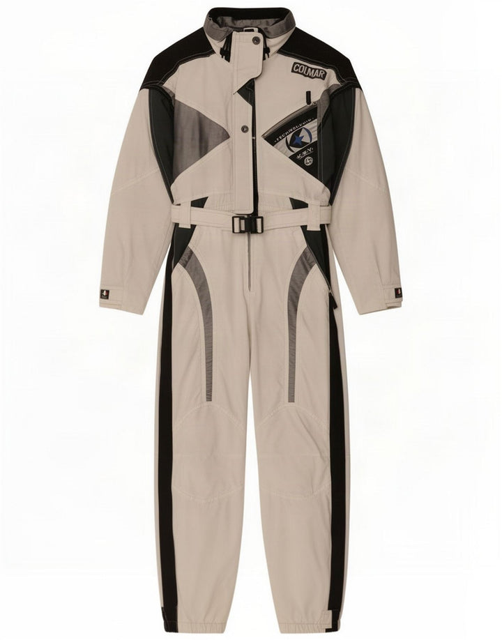 Colmar Dame Grafisk Ski Jumpsuit IT 44 Medium White Colourblock