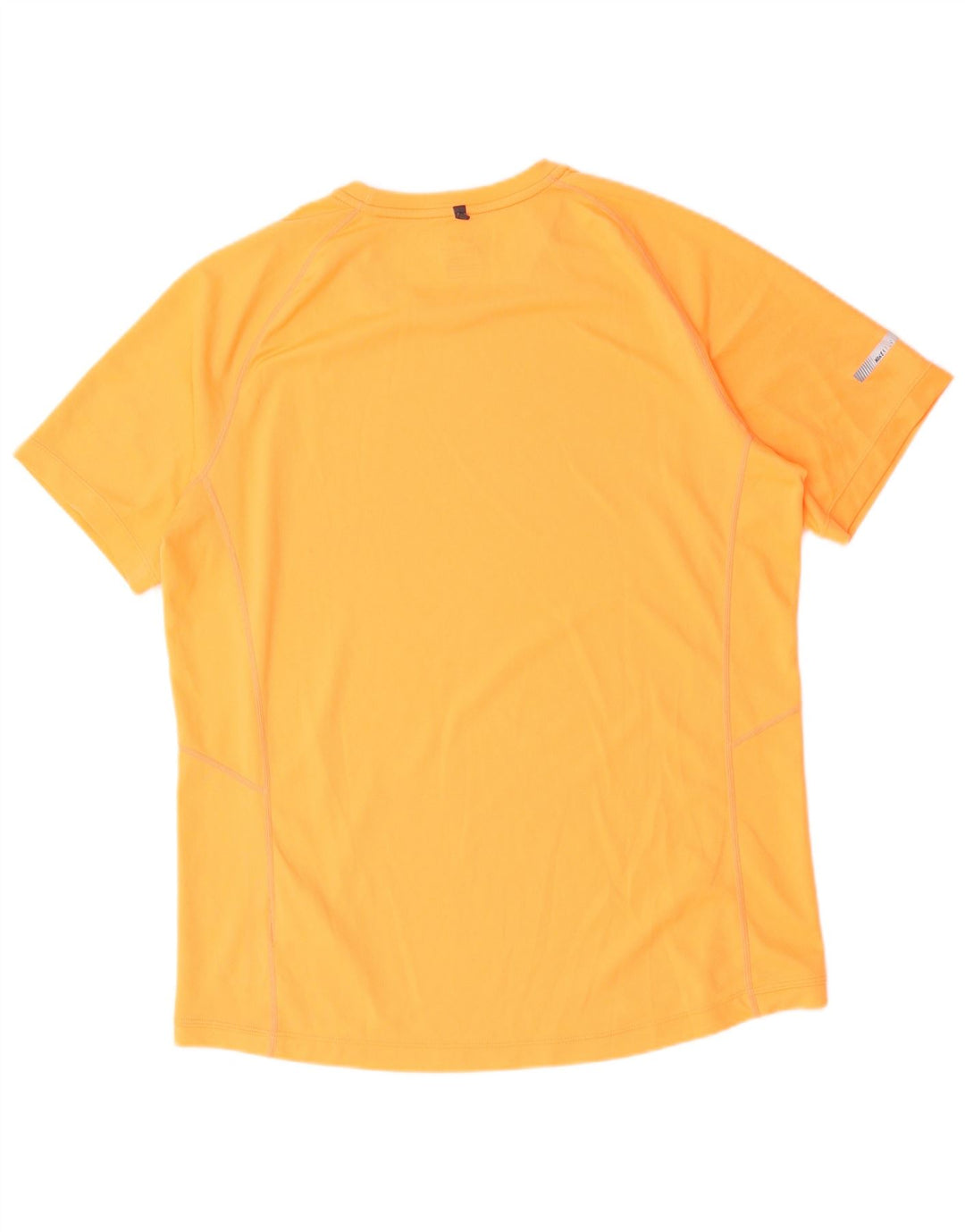 Nike Herre Dri Fit T-Shirt Top Stor Orange Polyester
