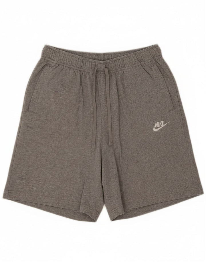 Nike Sportsshorts til mænd, små grå bomuld