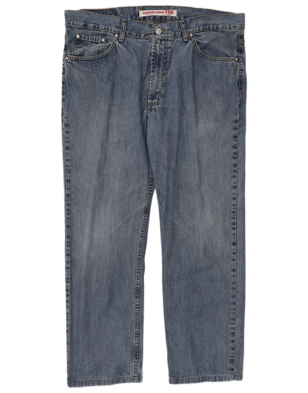 Carrera Herre 700 Regular Straight Jeans W38 L28 Blå Bomuld