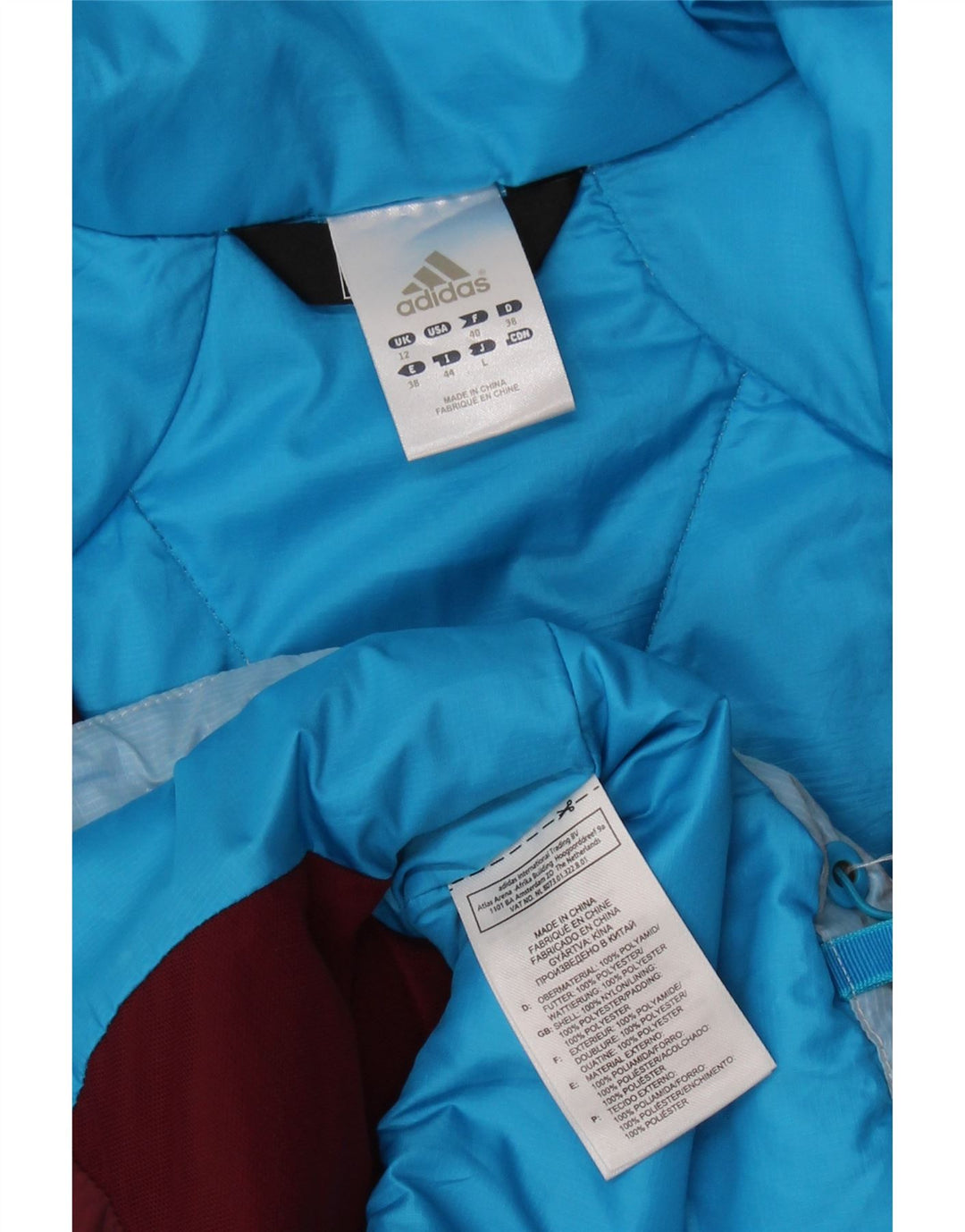 Adidas Womens Terrex Polstret Gilet UK 12 Medium White Polyester
