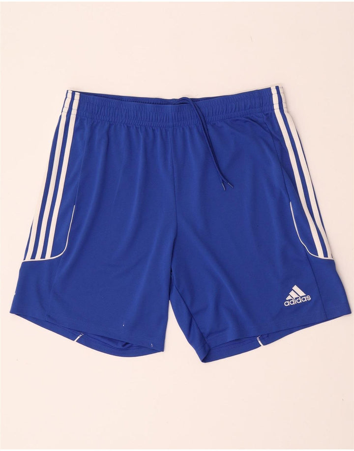 Adidas Herre Climalite Sportshorts XL Blå Polyester