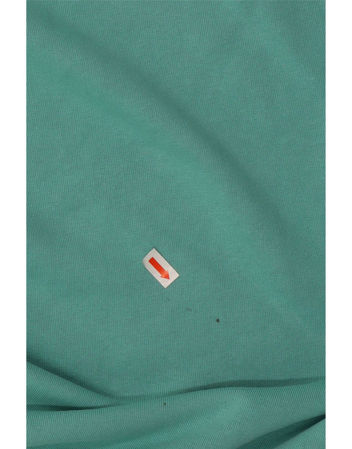 Joules Dame Oversized Sweatshirt Jumper UK 12 Medium Grøn Bomuld