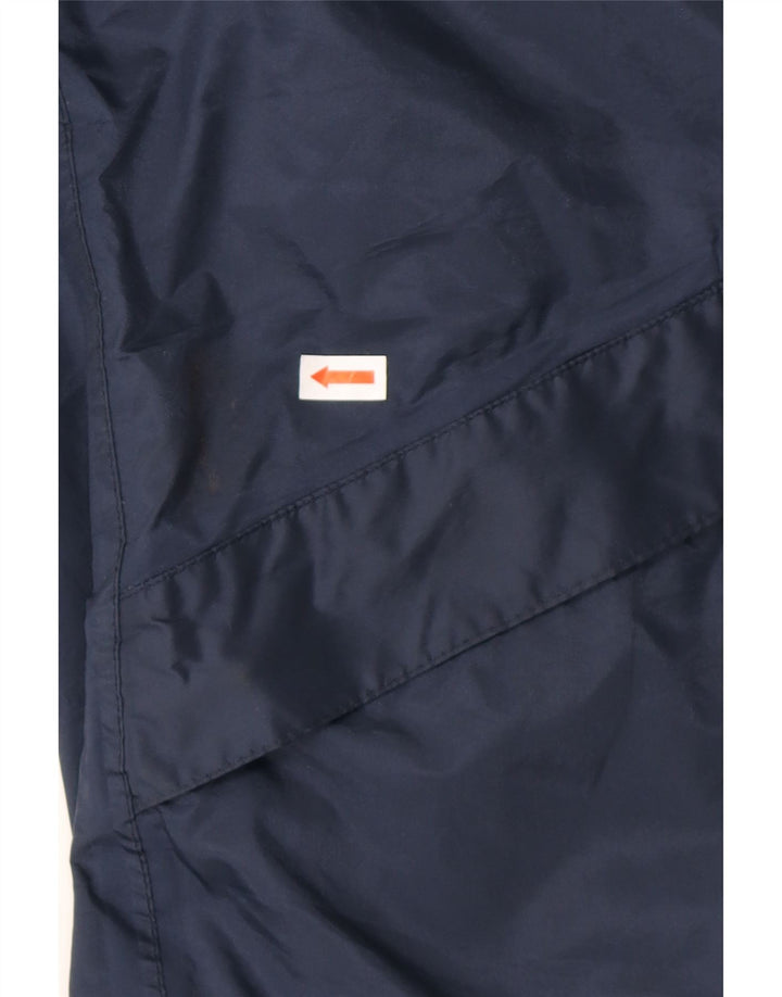 BAYSIDE Mens Windbreaker Jacket UK 38 Medium Navy Blue Colourblock Vintage Bayside and Second-Hand Bayside from Messina Hembry 