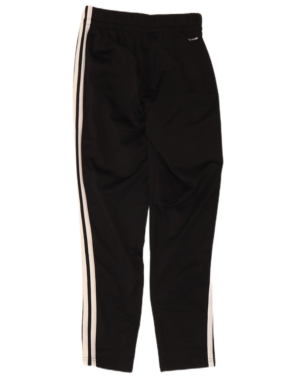 Adidas Drenge Træningsdragt Bukser 13-14 År Sort Polyester