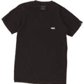 Vans Herre Classic Fit T-Shirt Top XS Sort Bomuld
