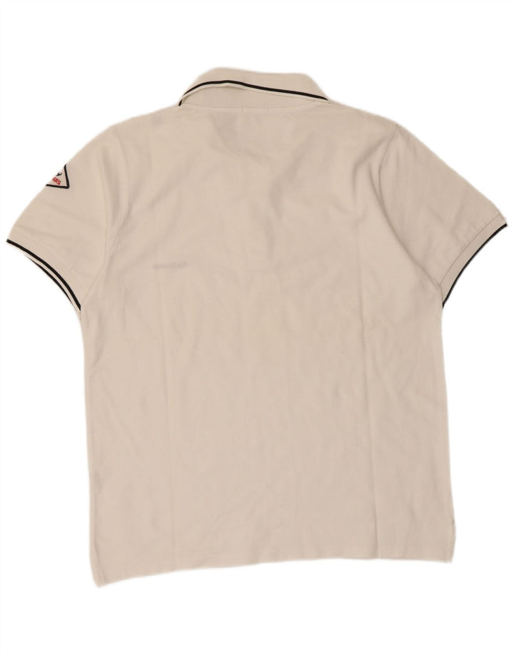 Roy Rogers Poloskjorte til mænd 2XL Hvid Bomuld