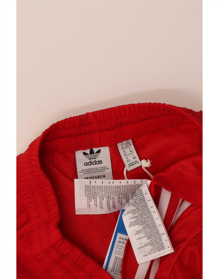 Adidas Sportsshorts til kvinder UK 6 XS Rød Polyester
