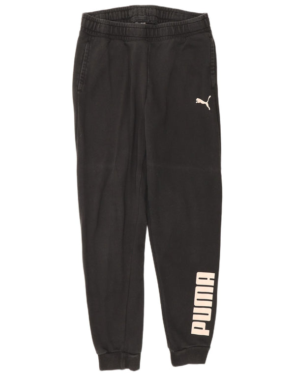 Puma Graphic Tracksuit Bukser til kvinder Joggers UK 12 Medium Black