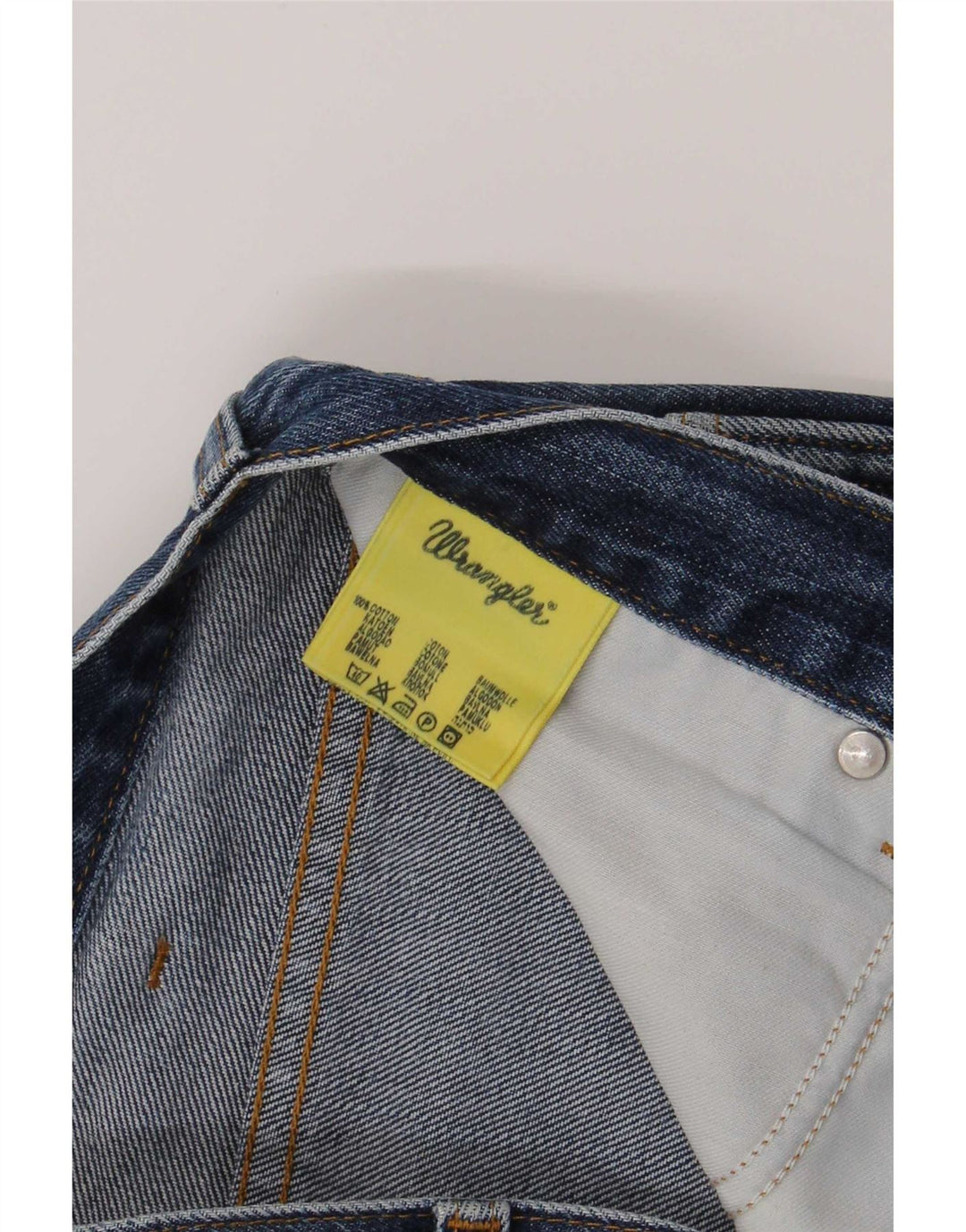Wrangler Herre Texas Straight Jeans W36 L32 Blå Bomuld