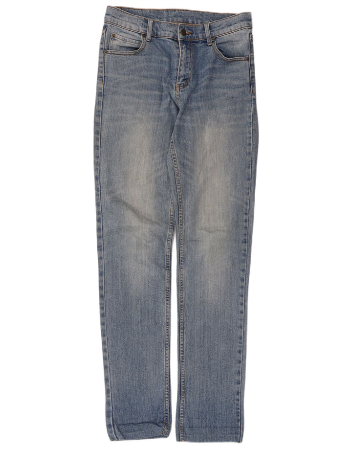 Billige Mandag Dame Slim Jeans W30 L32 Blå