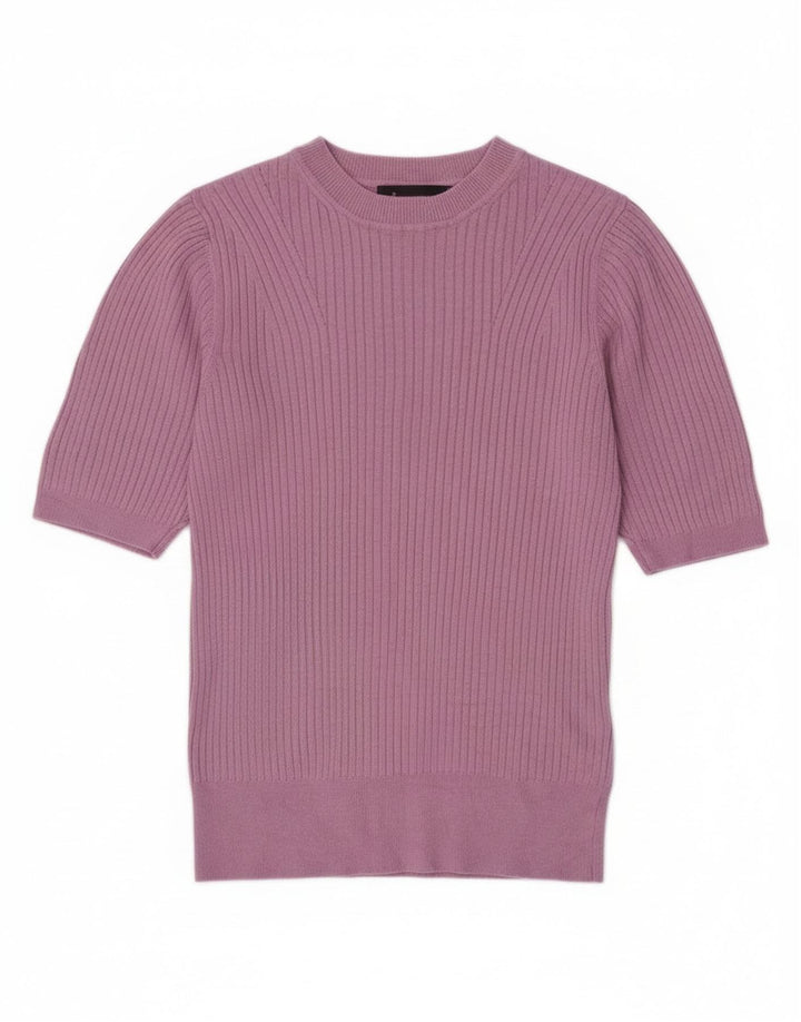 Marks & Spencer Dame sweater med rund hals DK 8 Lille lilla