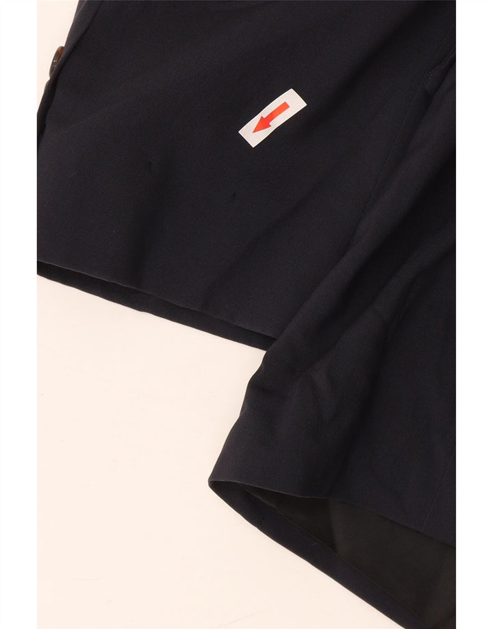 Brooks Brothers Herre 2-knaps blazerjakke UK 40 Stor marineblå uld