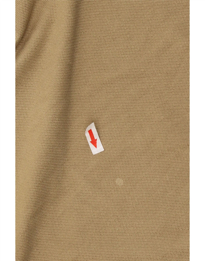 Lacoste herre poloskjorte str. 6 XL Beige bomuld