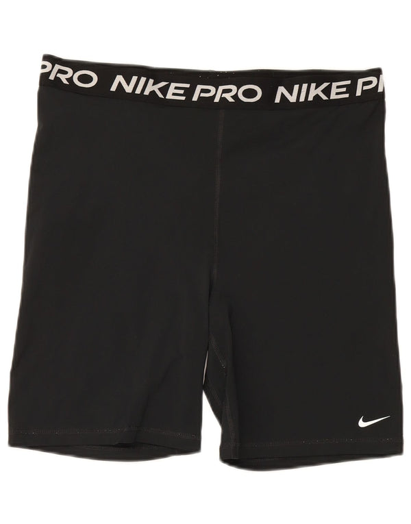 Nike Womens Graphic Sport Shorts UK 18 XL Black