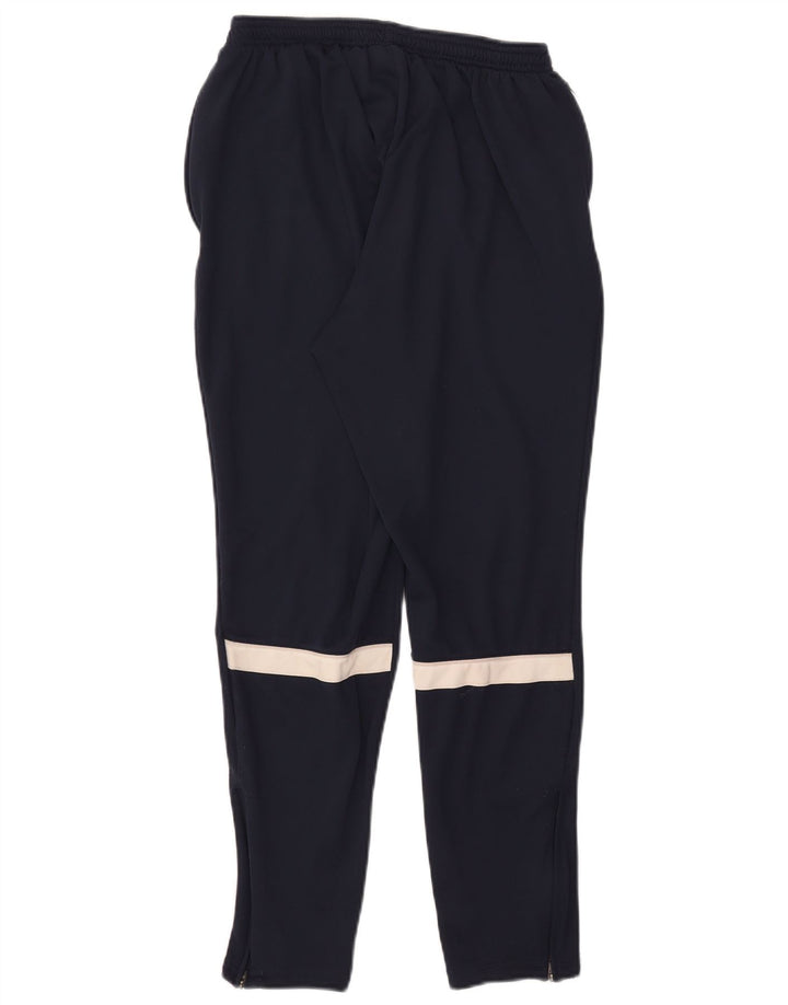 Nike Herre Dri Fit træningsdragt Bukser Large Navy Blue Polyester