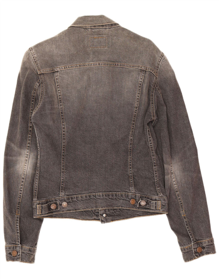 Levi's Herre denimjakke UK 38 Medium Grey Bomuld