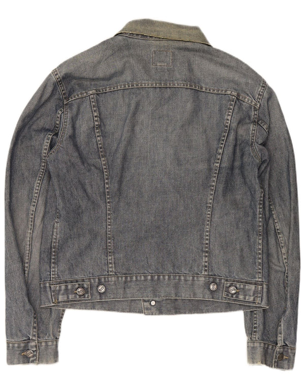 Gas Dame denimjakke UK 18 XL Blå Bomuld